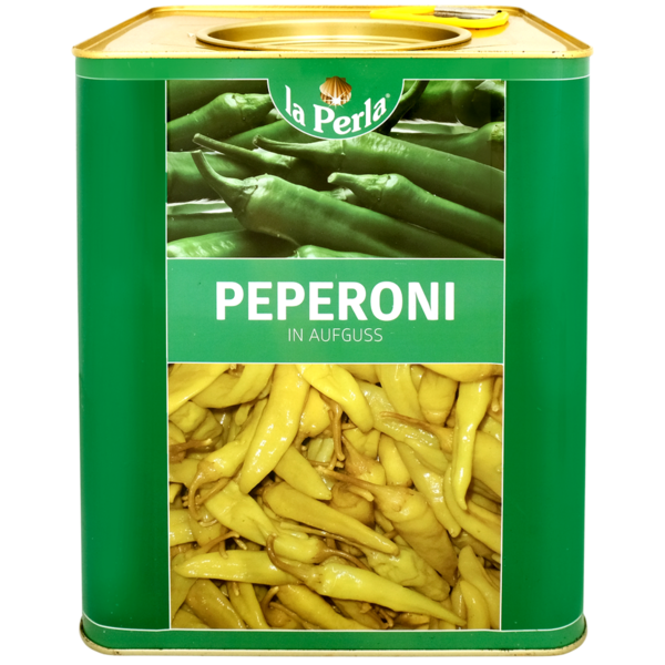 Peperoni in Aufguss 15-kg Kanister