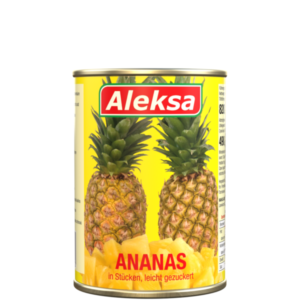 Ananas Stücke Aleksa 820ml