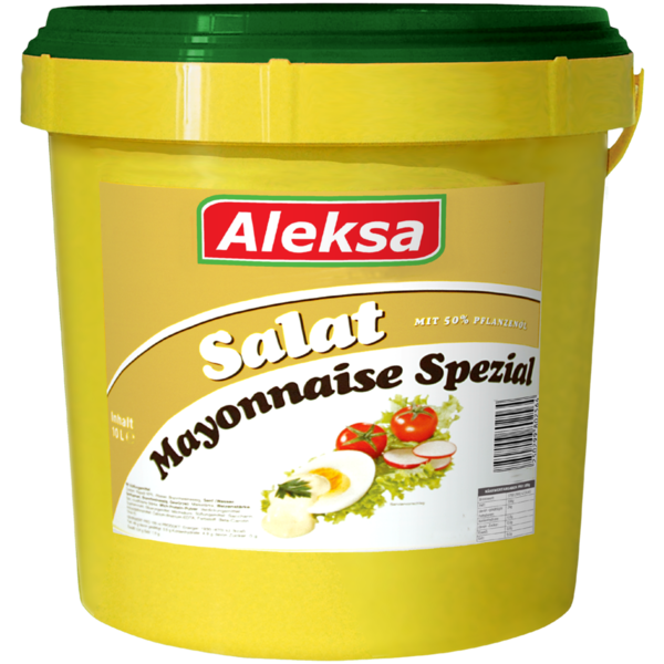 Salatmayonnaise Spezial 50% Aleksa 10kg