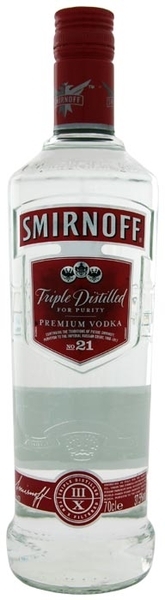 Vodka *Smirnoff* 37,5% Vol. 0,7l